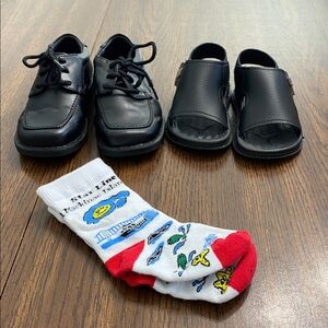 “5/$20” toddler shoe and sock bundle